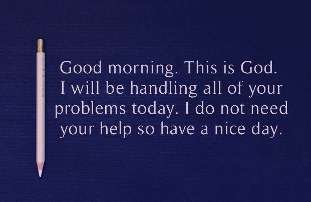 Surrender to God This Is God